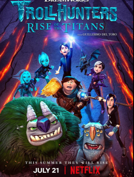 مشاهدة فيلم Trollhunters: Rise of the Titans 2021 مترجم